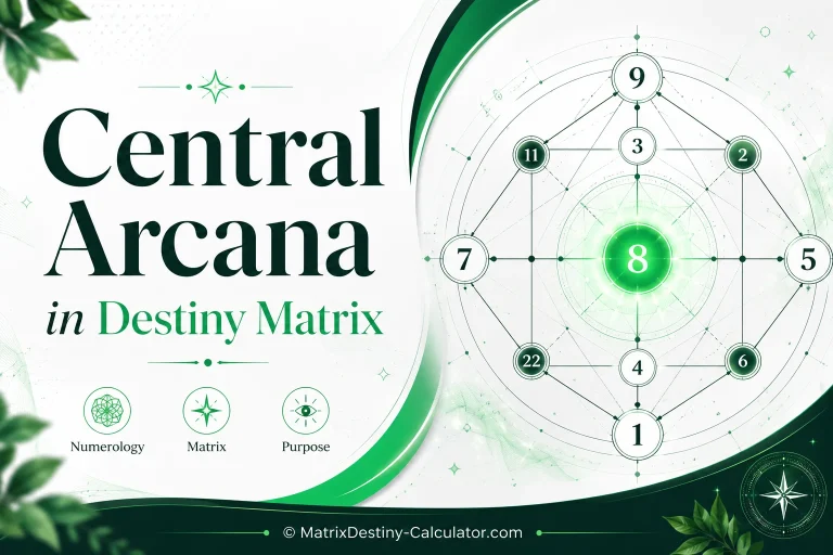 Central Arcana in Destiny Matrix