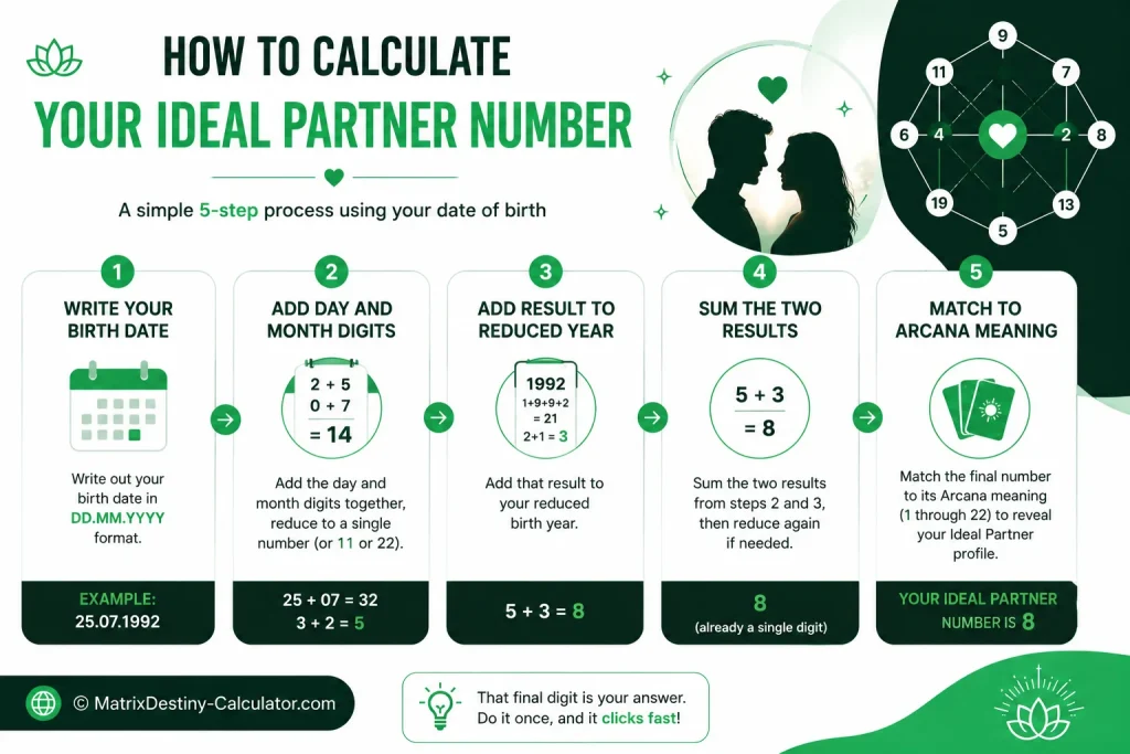 How to Calculate Your Ideal Partner Number